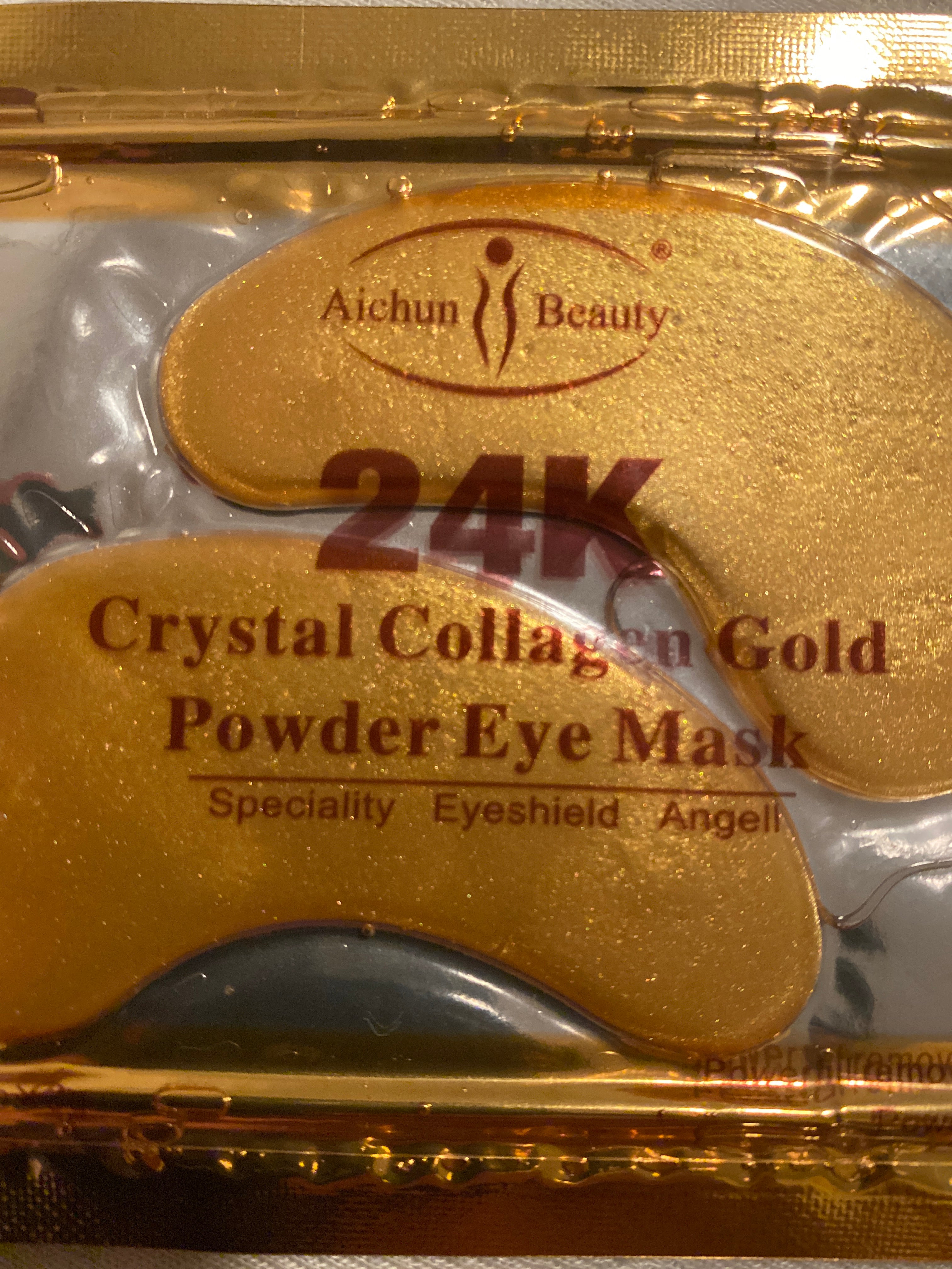 24K Gold Eye Mask